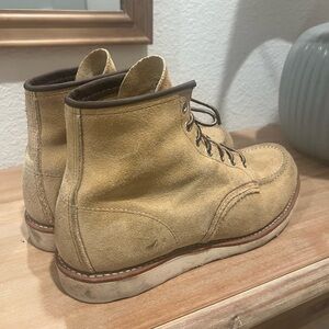 Red Wing Shoes Tan Leather Boots